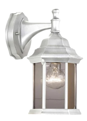White Outdoor Wall Lantern - Edited