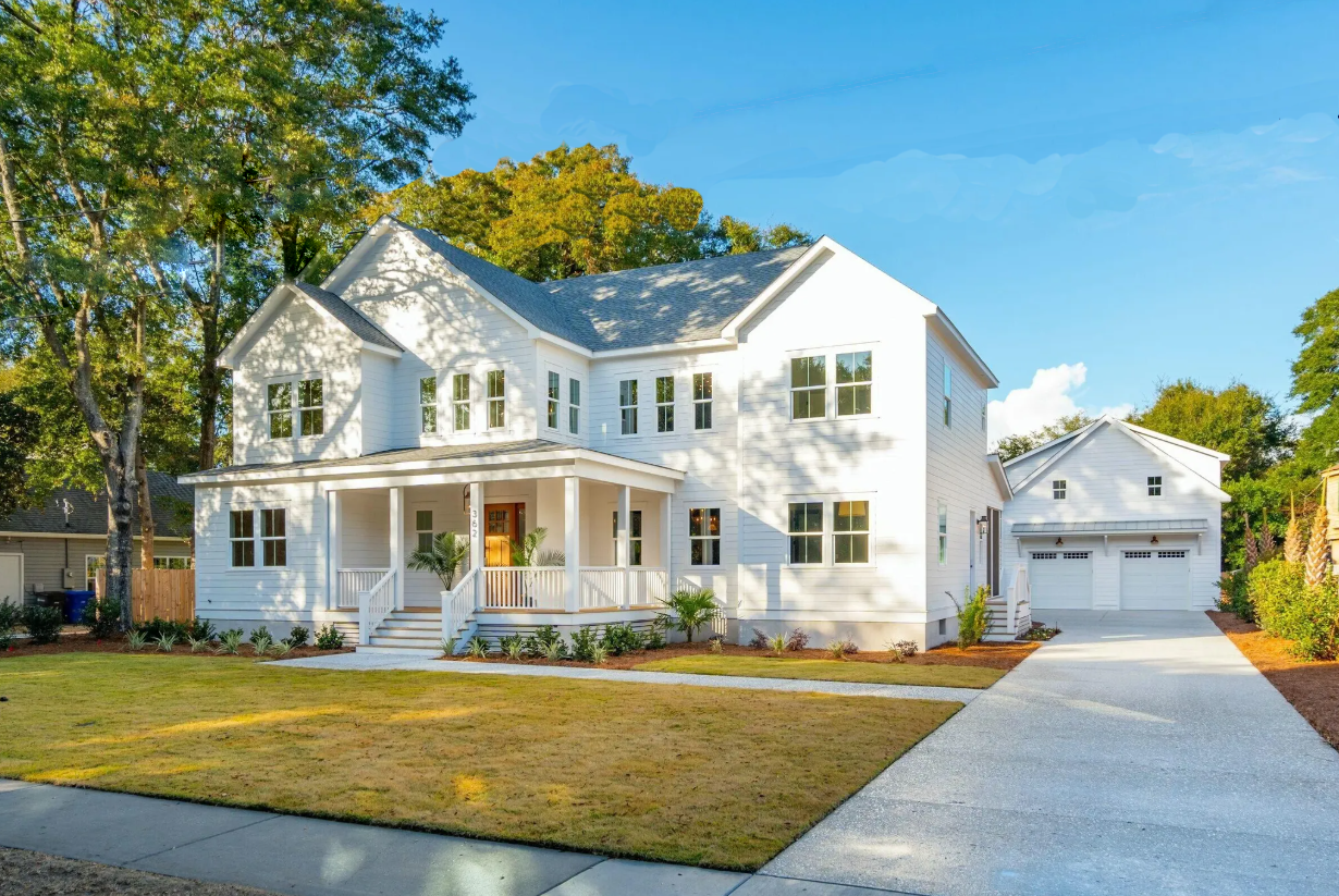 PS front of house- Charleston Custom Homes